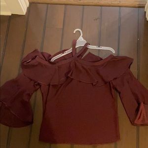 ADORABLE off the shoulder top